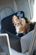 Oh Charlie Dog Car Seat Bed Finessa-Dog Car Seat-Oh Charlie- Silver Circle Pets