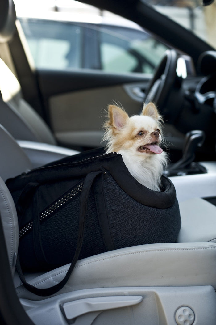 Oh Charlie Pet Carrier Moonlight-Dog Car Seat-Oh Charlie- Silver Circle Pets