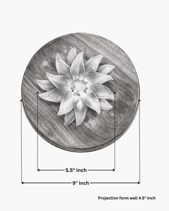 Padma Aura Wall Light - Aartaa decor