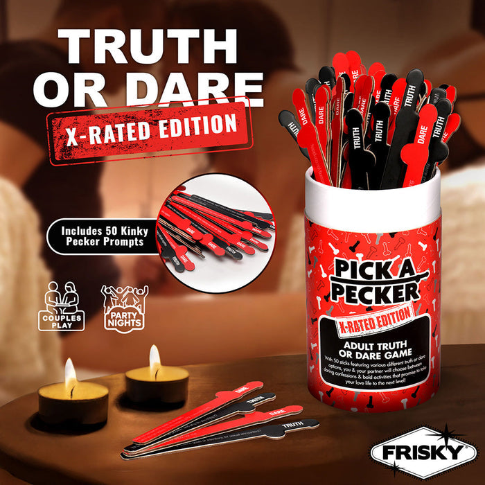 Pick A Pecker Adult Truth or Dare: X-Rated Edition
