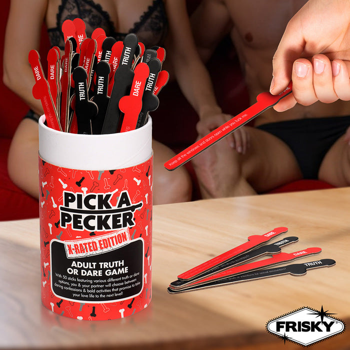 Pick A Pecker Adult Truth or Dare: X-Rated Edition