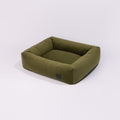 PillowVilla Dog Bed DREAM Velvet-Dog Bed-PillowVilla- Silver Circle Pets