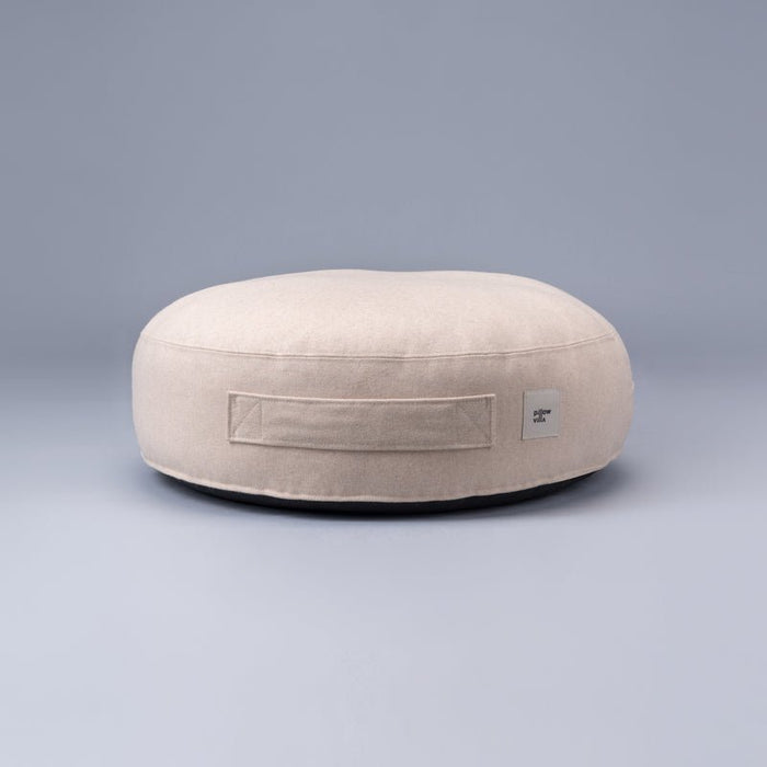 PillowVilla Recycled Wool Dog Bed COMFY-Dog Bed-PillowVilla- Silver Circle Pets