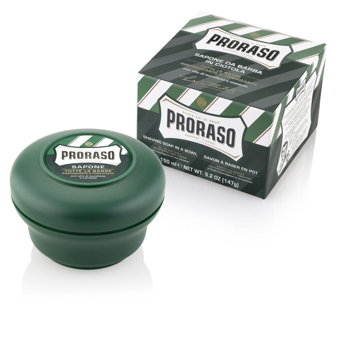 Proraso Shaving Soap - Eucalyptus & Menthol (150ml) Shaving Soaps Proraso