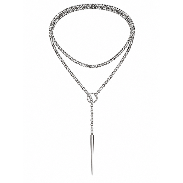 PUNK-O-RING Double-Wrap Slip Chain - Silver