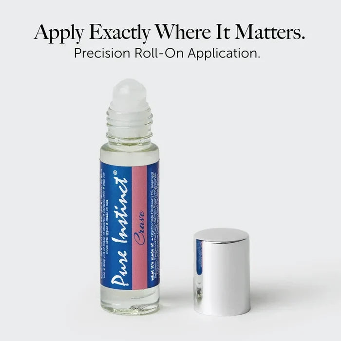 PURE INSTINCT - SIGNATURE - PHEROMONE PEFUME OIL ROLL-ON - CRAVE - 0.34 fl oz | 10.2 mL