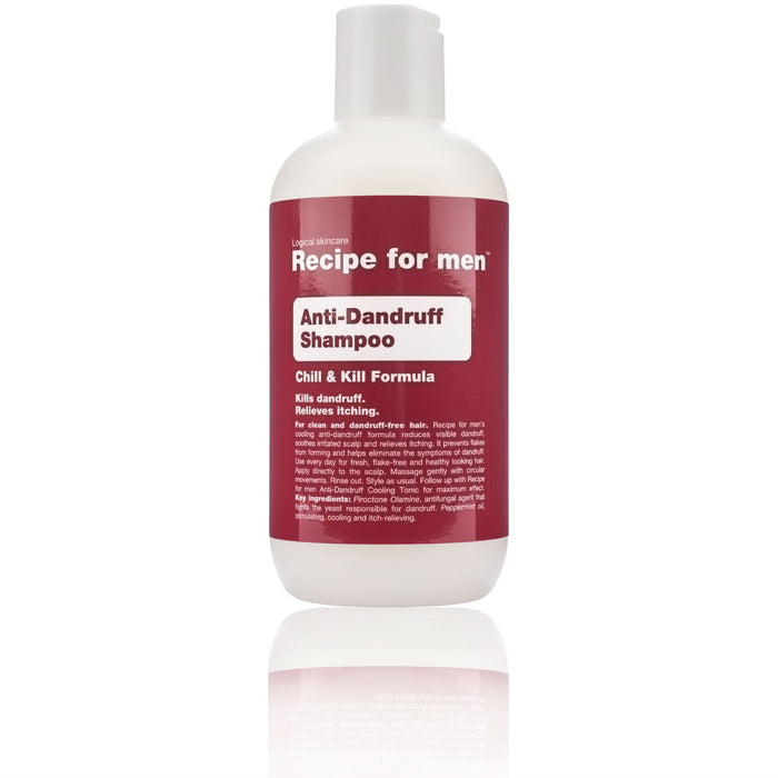 Recipe For Men Anti-Dandruff Shampoo (250ml) Shampoos Recipe For Men