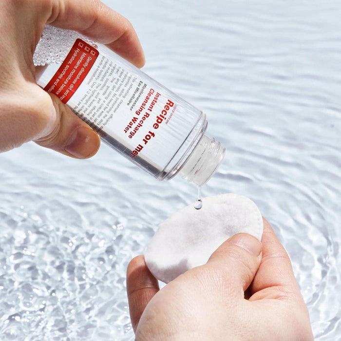 Recipe For Men Instant Recharge Cleansing Water (100ml) Cleansers Recipe For Men