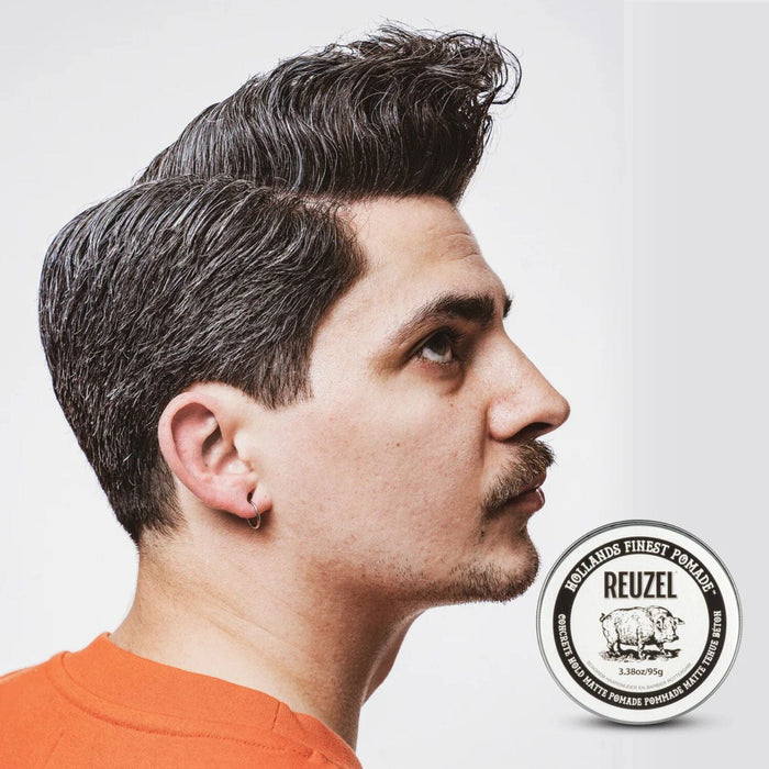 Reuzel Concrete Hold Matte Pomade (113g) Clays Reuzel