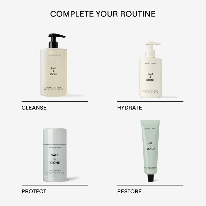 Salt & Stone Antioxidant Body Wash - Bergamot & Hinoki (Size Options) Shower Gels & Washes Salt & Stone