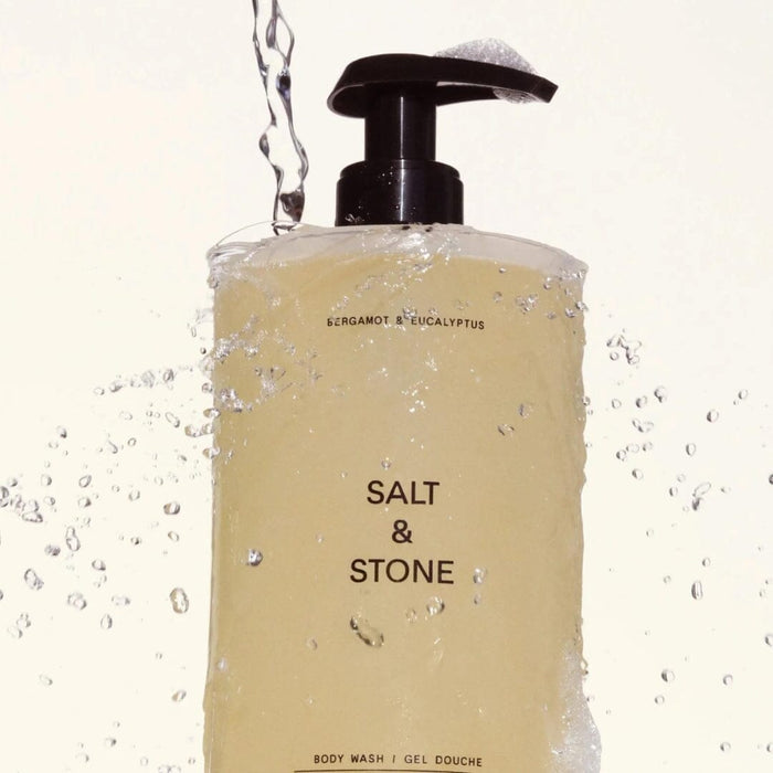 Salt & Stone Antioxidant Body Wash - Bergamot & Eucalyptus (Size Options) Shower Gels & Washes Salt & Stone