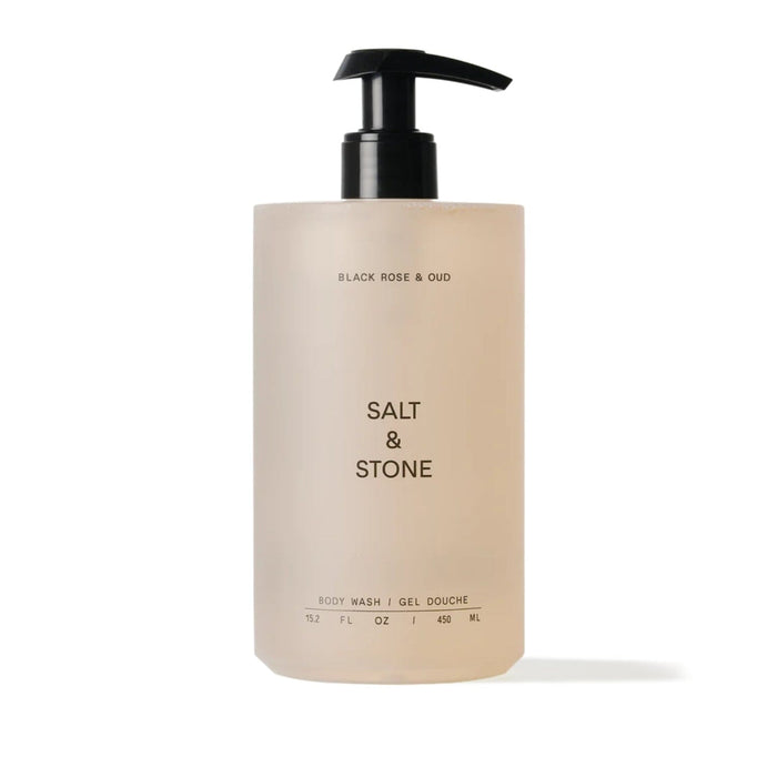 Salt & Stone Body Wash - Black Rose & Oud (450ml) Body Wash Salt & Stone