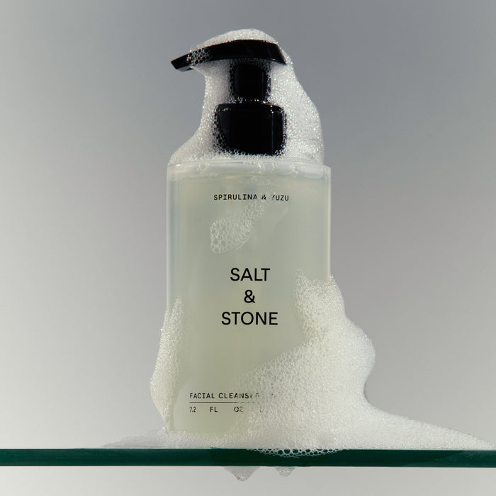 Salt & Stone Spirulina & Yuzu Facial Cleanser (212ml) Cleansers Salt & Stone