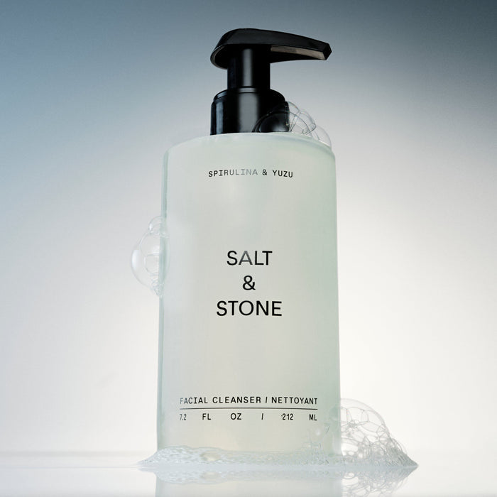Salt & Stone Spirulina & Yuzu Facial Cleanser (212ml) Cleansers Salt & Stone