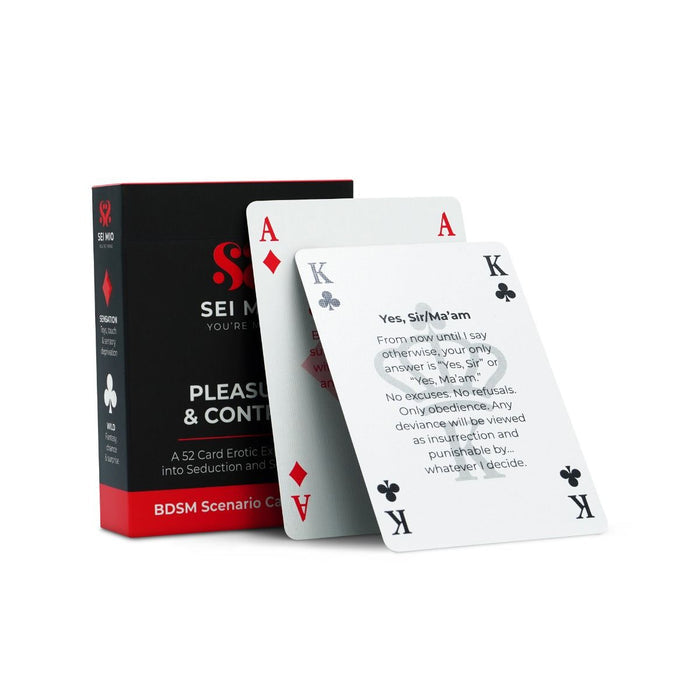 SEI MIO - Pleasure & Control - Card Game