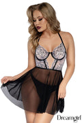 Sheer Mesh Babydoll