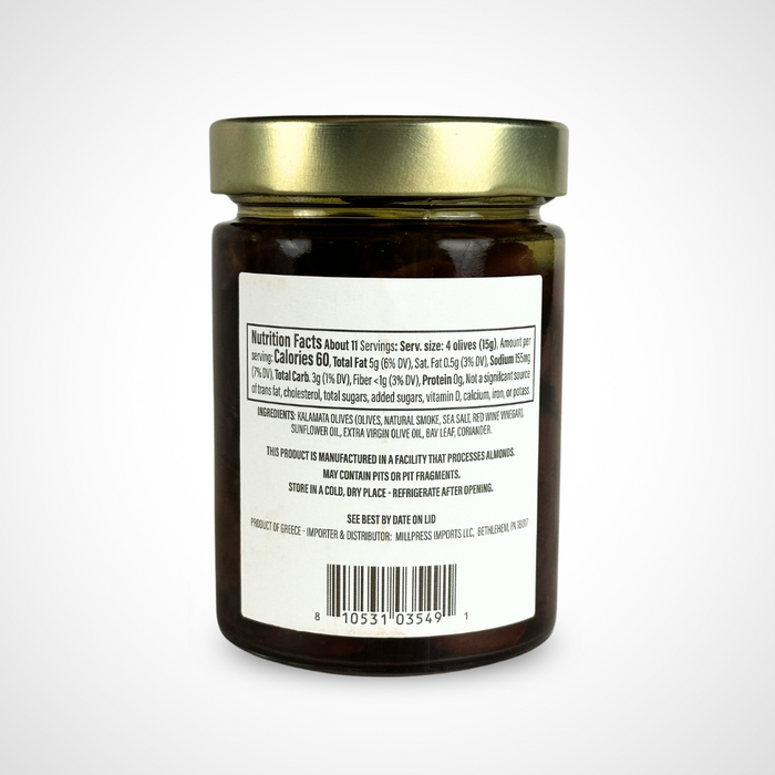 Smoked Pitted Kalamata Olives