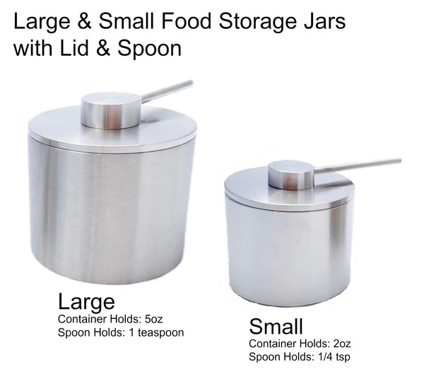 Stainless Steel Spice Containers