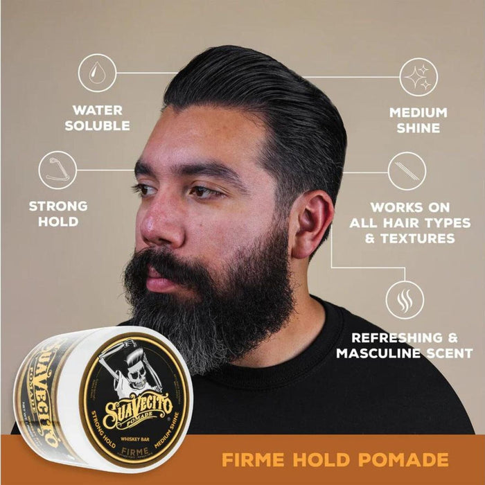 Suavecito Strong Hold Pomade - (Scent Options) Pomades Suavecito