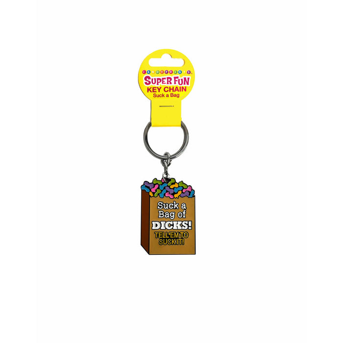 Suck A Bag of Dicks Keychain