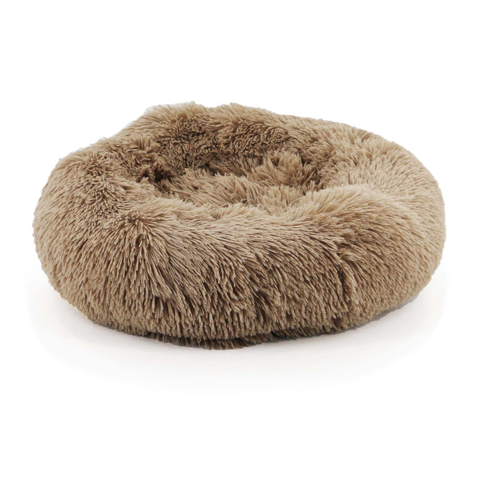 Super Soft Plush Cat Bed 50cm | Luxury Donut Bed - Pilgrim Pet Supplies
