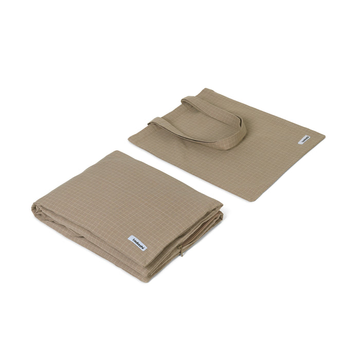 Tadazhi Chequered Dog Duvet and Matching Bag-Blanket-Tadazhi- Silver Circle Pets