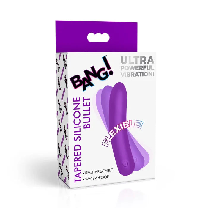 Tapered Flexible Silicone Bullet