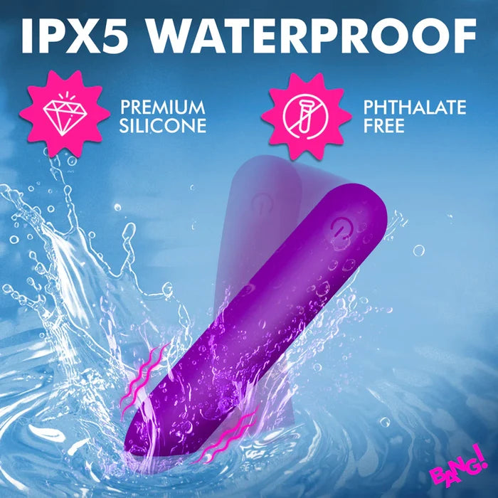 Tapered Flexible Silicone Bullet