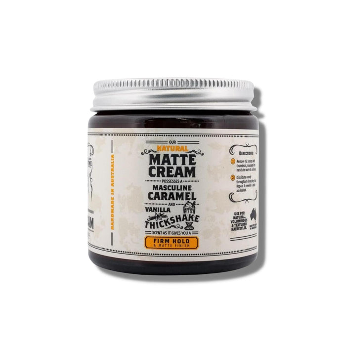 The Bearded Chap Natural Matte Cream (130g) Hair Styling The Bearded Chap