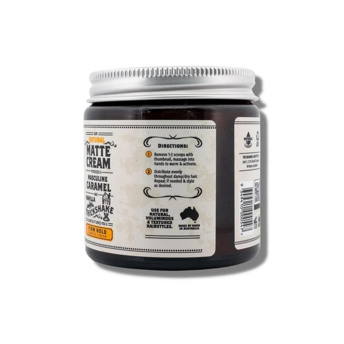 The Bearded Chap Natural Matte Cream (130g) Hair Styling The Bearded Chap