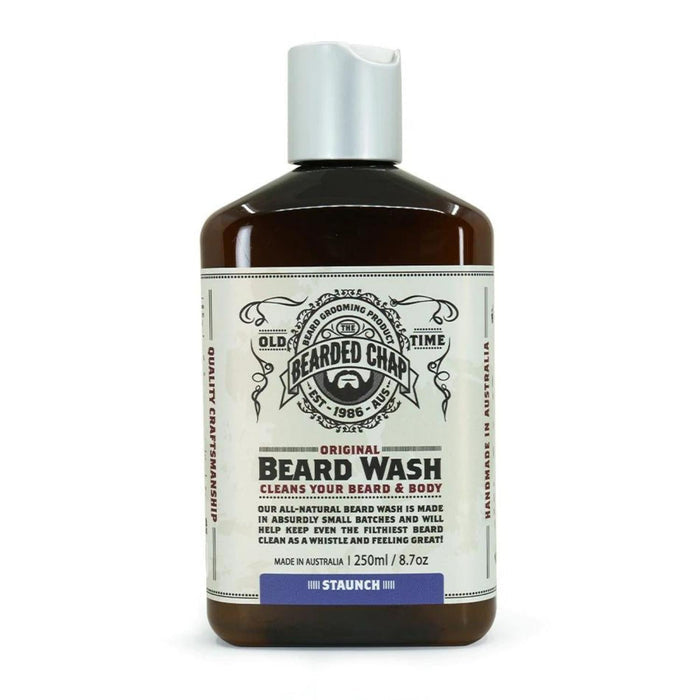The Bearded Chap Original Beard Wash - Staunch (100ml) Beard Washes The Bearded Chap