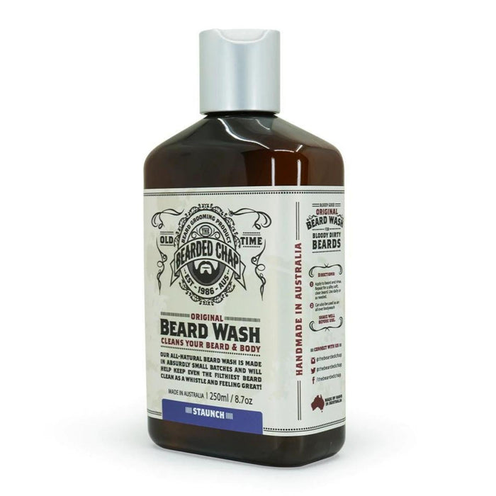 The Bearded Chap Original Beard Wash - Staunch (100ml) Beard Washes The Bearded Chap