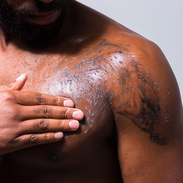 The Groomed Man Co. Activated Charcoal Body Scrub (170ml) Body Scrubs The Groomed Man Co.