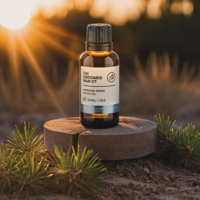 The Groomed Man Co. Beard Oil - Morning Wood (30ml) Beard OIls The Groomed Man Co.