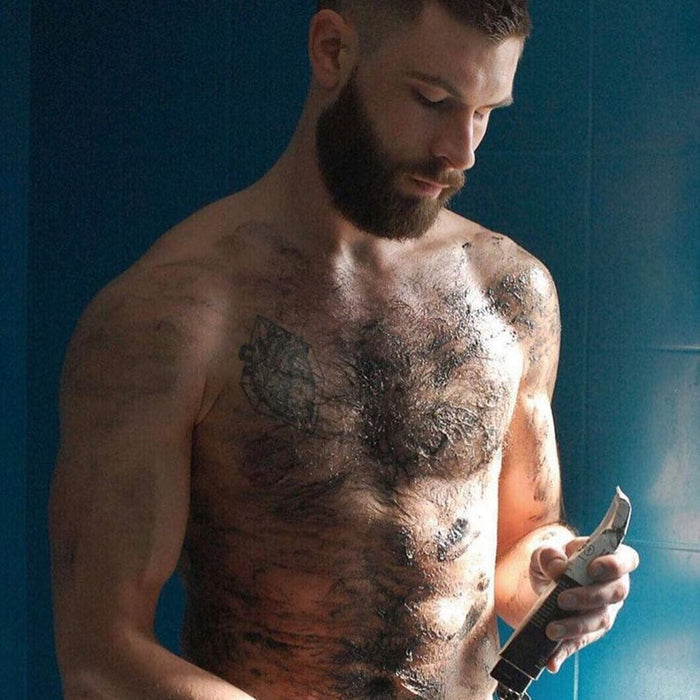 The Groomed Man Co. Activated Charcoal Body Scrub (170ml) Body Scrubs The Groomed Man Co.