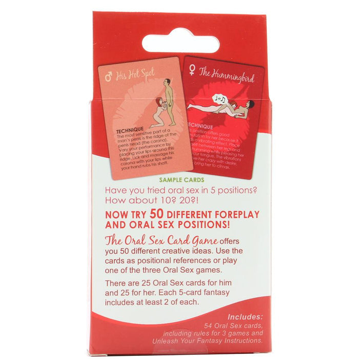 The Oral Sex Card Game
