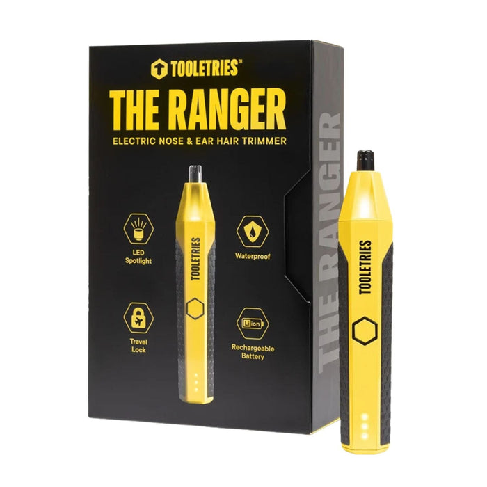 Tooletries The Ranger Electric Nose & Ear Hair Trimmer - Yellow Nose, Ear & Brow Tooletries