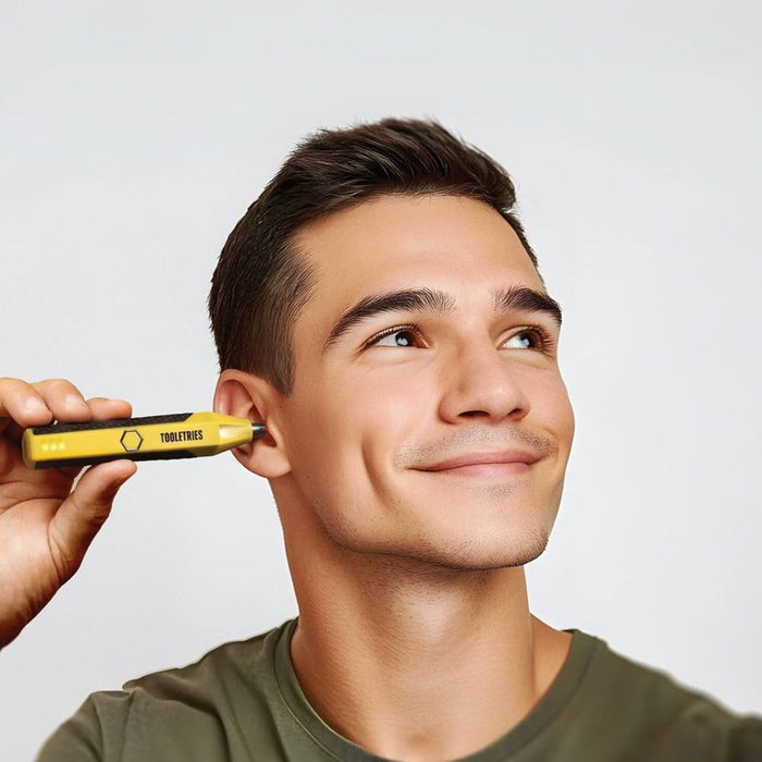 Tooletries The Ranger Electric Nose & Ear Hair Trimmer - Yellow Nose, Ear & Brow Tooletries