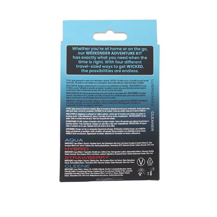 Weekender Adventure Kit 1oz (PACK OF 4)